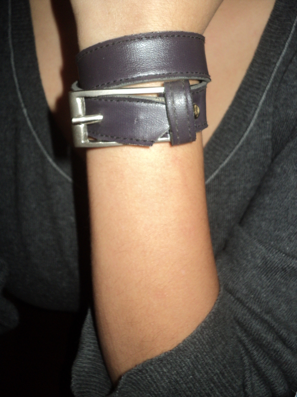 Belt Bracelets · A Leather Cuff · Version by Bahar