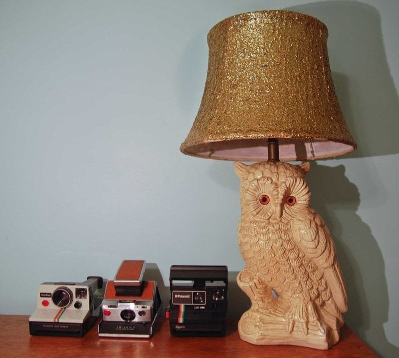 Diy Glitter Lamp Shade · How To Make A Lamp / Lampshade · Embellishing