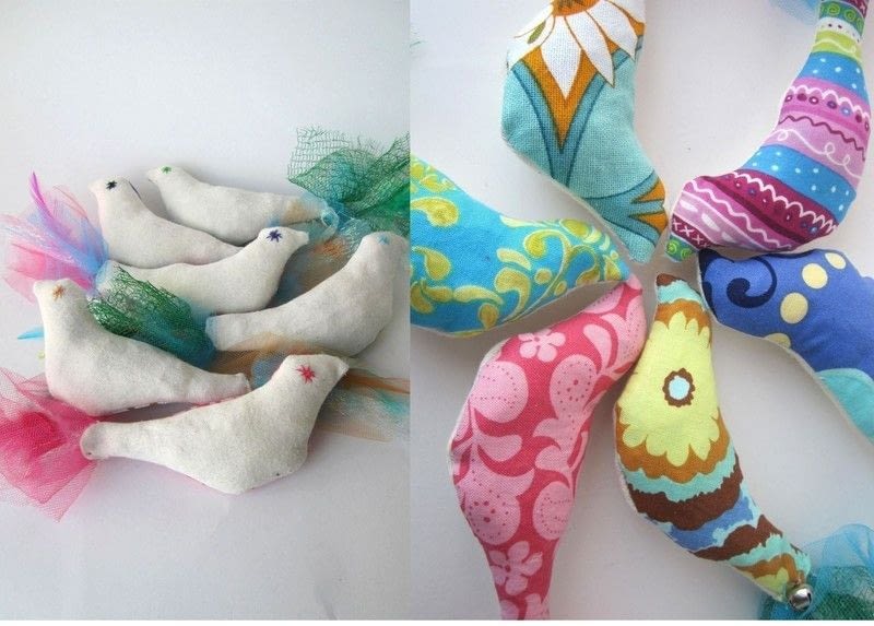 Fabric And Feathers Cat Toys · A Pet Toy · Decorating on Cut Out + Keep