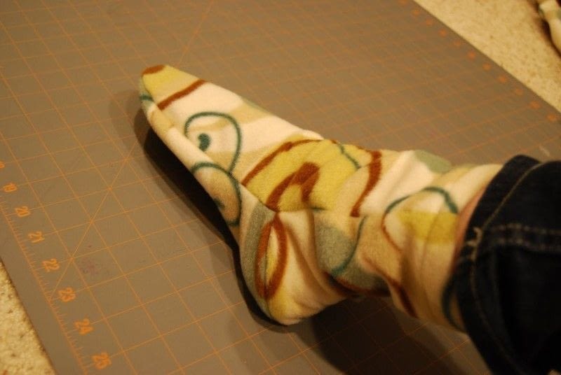 Ultra Comfy Fleece Socks · How To Make A Sock · Sewing on Cut Out + Keep