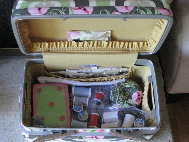 Sewing Suitcase · A Sewing Kits · Decorating on Cut Out + Keep