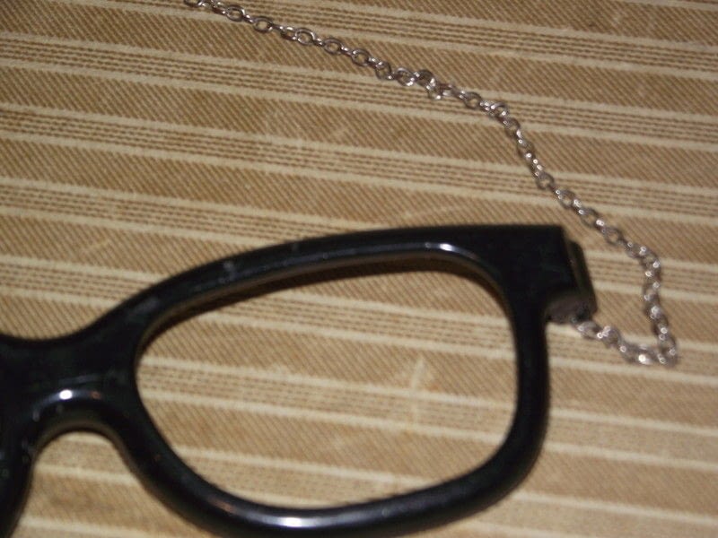 Geek Glasses Necklace · A Pair Of Glasses Pendant · Jewelry Making on