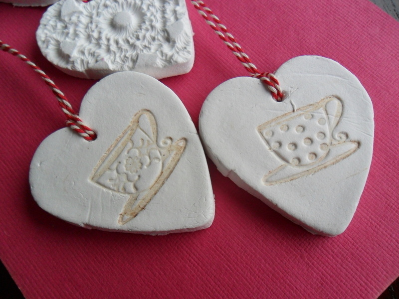 Clay Hearts · How To Sculpt A Clay Heart · Molding on Cut Out + Keep
