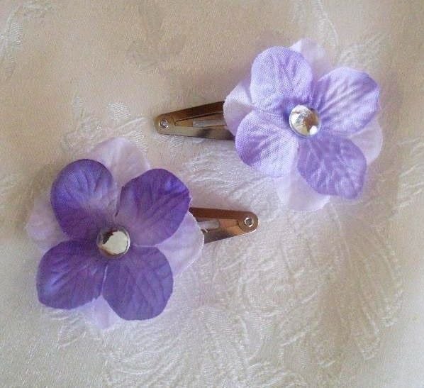 Flower Hair Clips · How To Make A Flower Hair Clip · Jewelry Making on