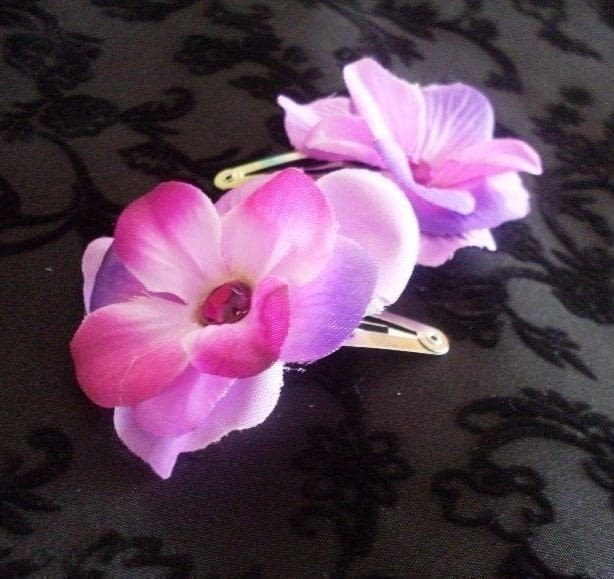 Flower Hair Clips · How To Make A Flower Hair Clip · Jewelry Making on