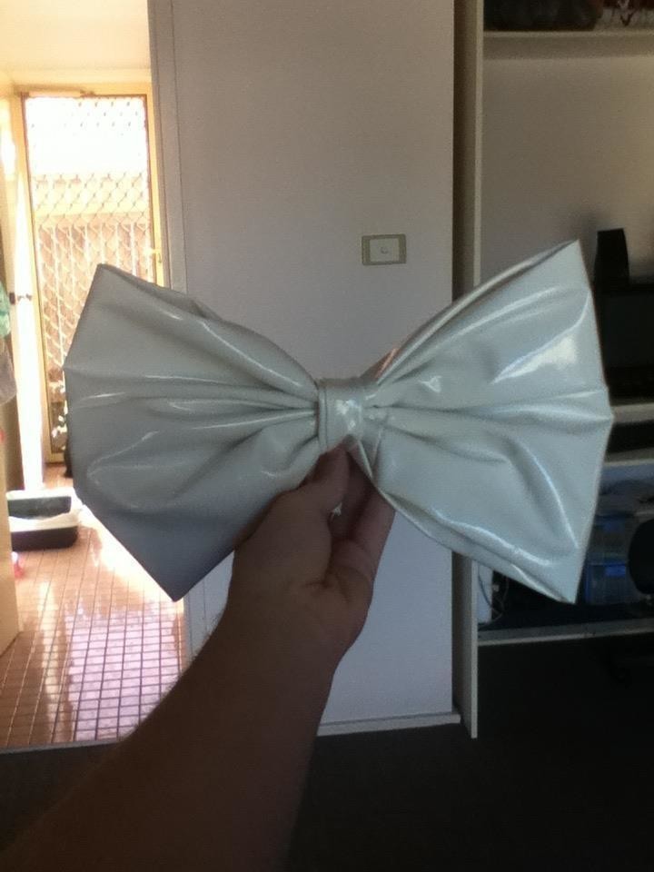 Giant Pvc Bow · A Bow Headband · Needlework and Sewing on Cut Out + Keep