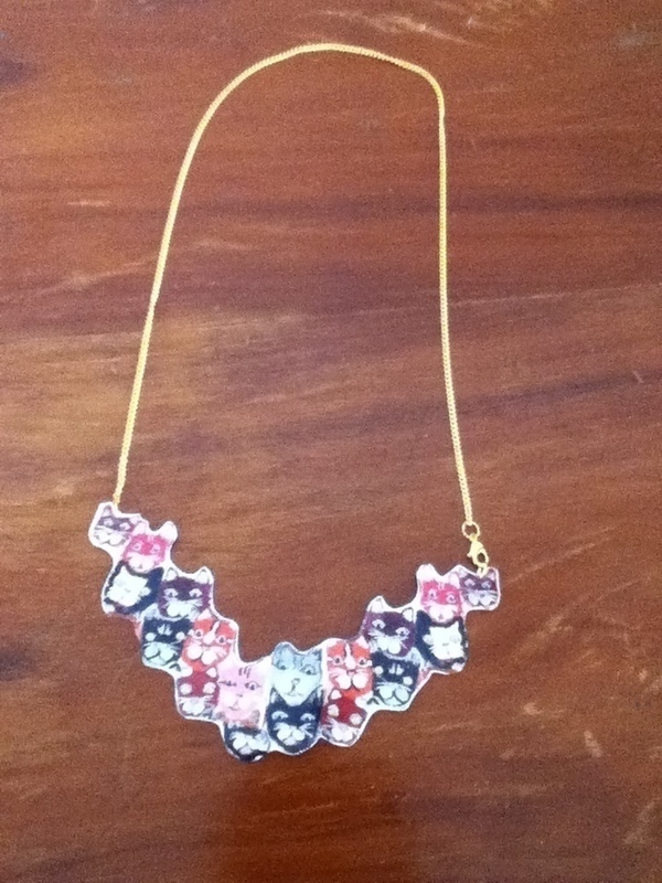 Collage Necklace · How To Make A Recycled · Computer Art