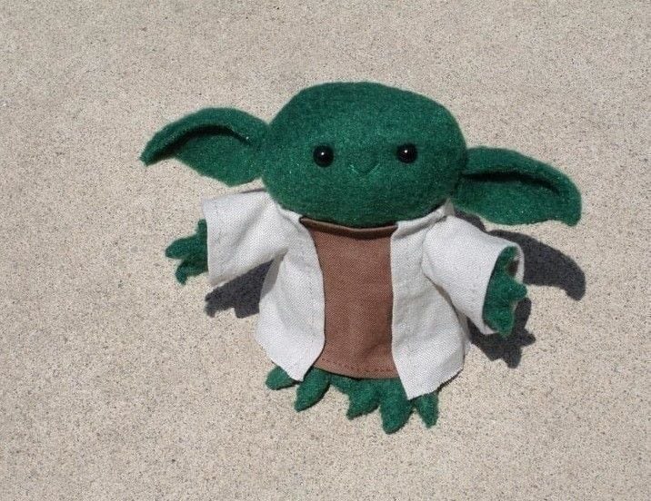 Yoda's Robe · How To Make A Yoda Plushie · Sewing on Cut Out + Keep