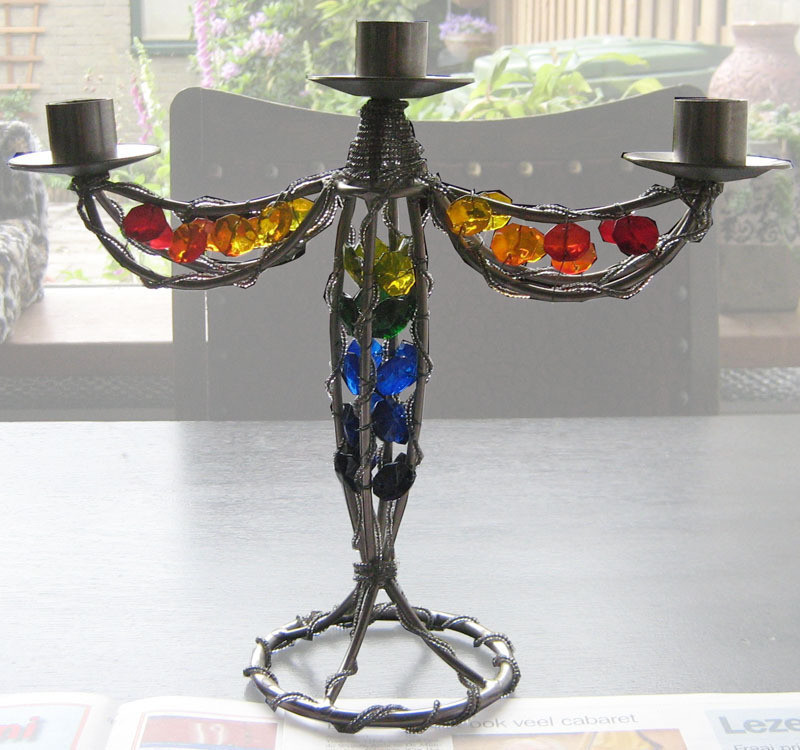 Pimp A Candelabrum · How To Make A Candlestick · Decorating on Cut Out