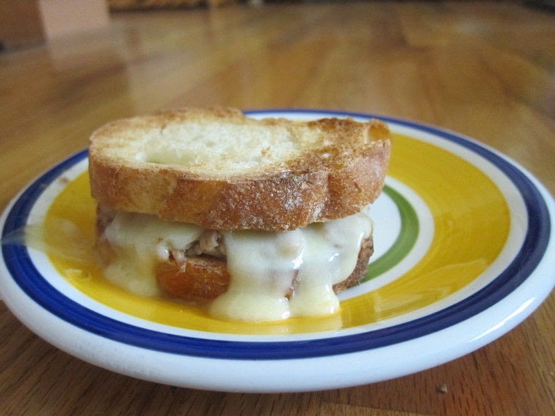 Grilled Tuna And Cheese Sandwich · A Sandwich · Cooking on Cut Out + Keep