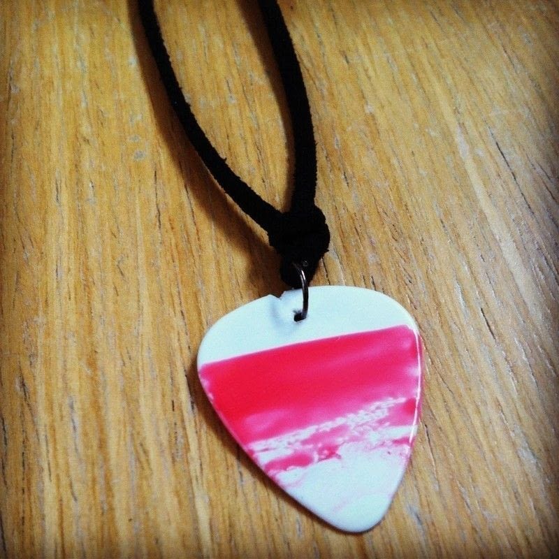 Guitar Pick Necklace · How To Make A Cameo · Jewelry Making and Decorating on Cut Out + Keep