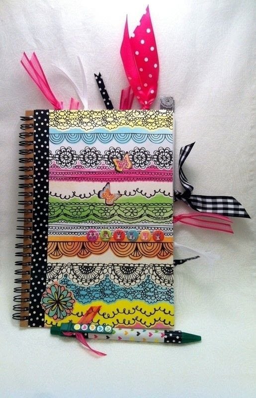 Personalized Notebooks & Pens · A Notebook Journal · Scrapbooking on