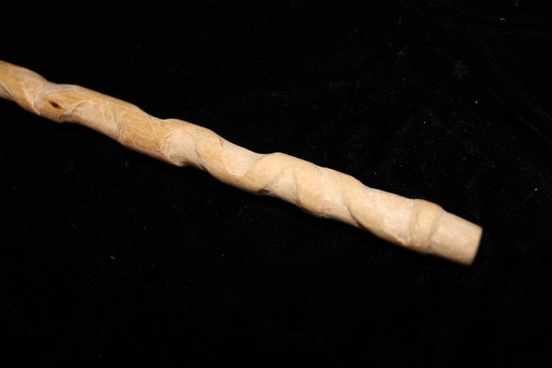 Wood Carved Wand · How To Make A Wand · Woodwork on Cut Out + Keep