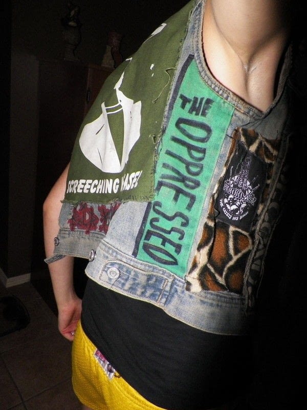 Diy Punk Vest · A Vest / Waistcoat · Art and Sewing on Cut Out + Keep
