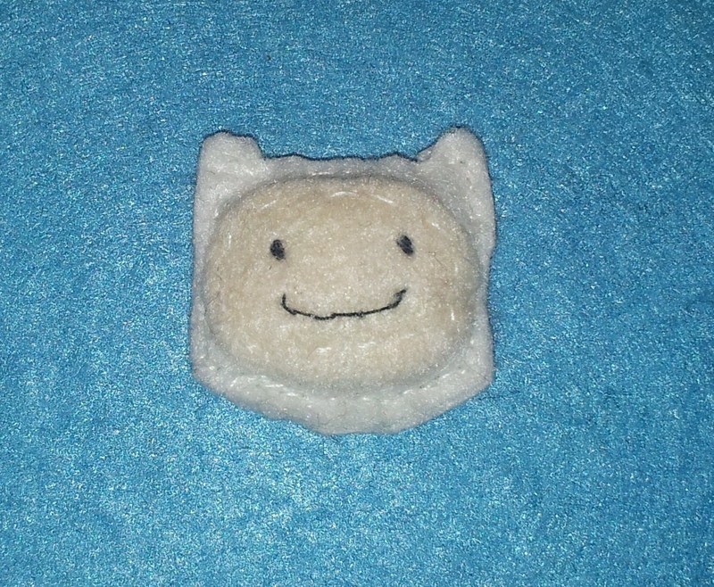 Finn Pin A Fabric Character Brooch Needlework And Sewing On Cut Out
