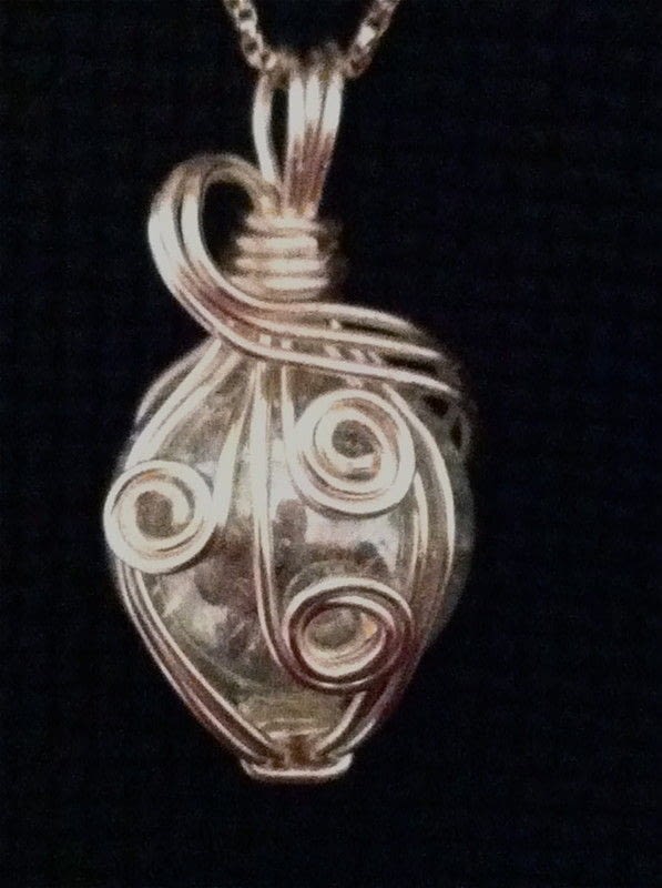 Wire Wrapped Marble · A Wire Wrapped Pendant · Jewelry Making and