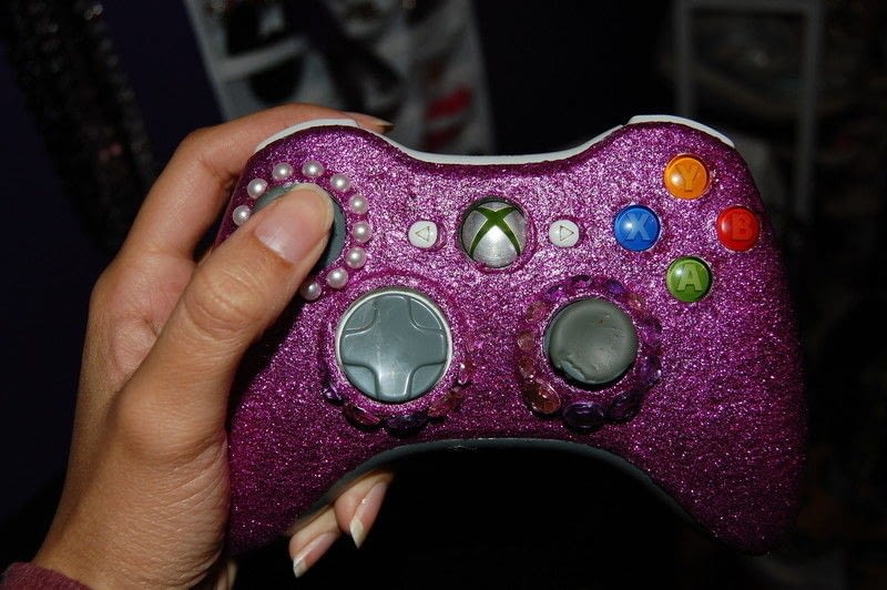 Glitter Xbox360 Controller · How To Make A Games Consoles & Mini