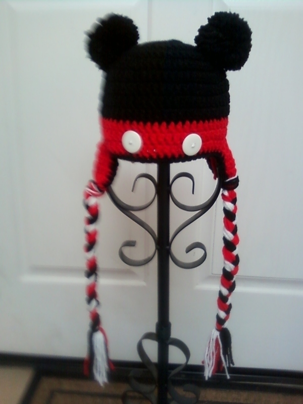 how crochet your to hair own Craft Mickey Animal Mouse Hat An And Hats · Yarn Minnie ·