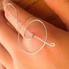 Treble Clef Ring 