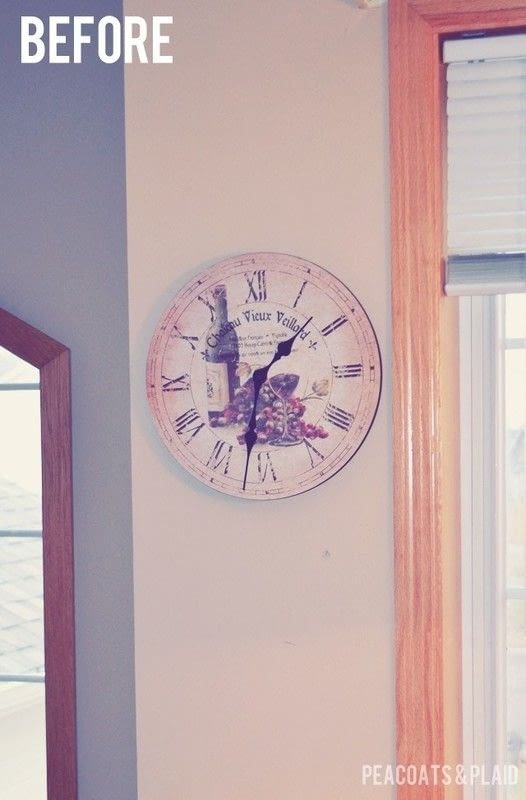Diy Upcycled Vinyl Record Clock · How To Make A Vinyl ...