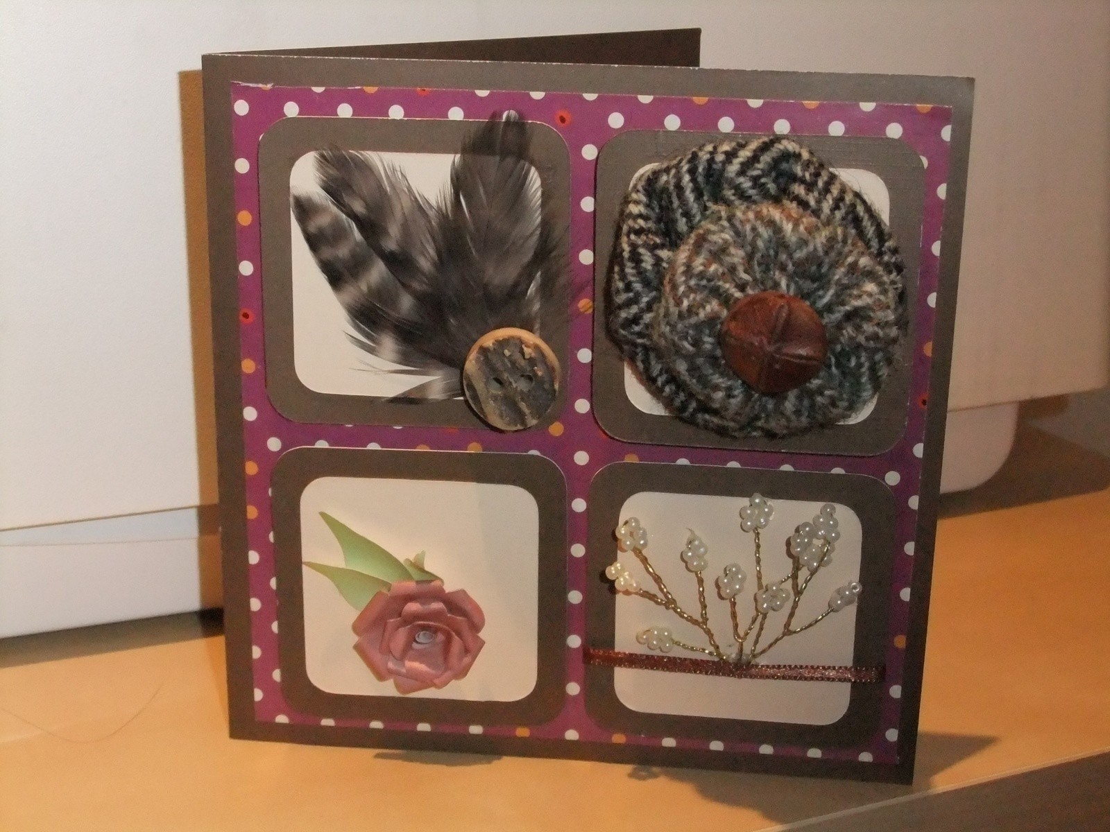 Embellishment Card · A Greetings Card · Cardmaking on Cut Out + Keep