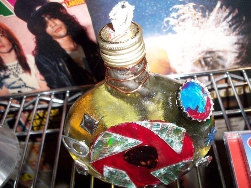 Homemade Oil Lamp! · How To Make A Decorative Light · Construction on