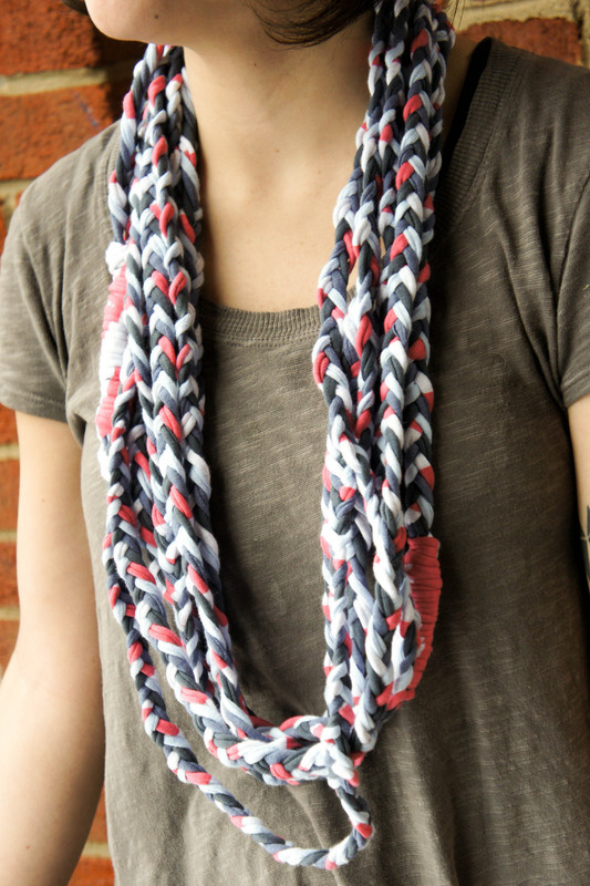 Plaited Necklace · How To Make A Braided Fabric Necklace · Braiding and