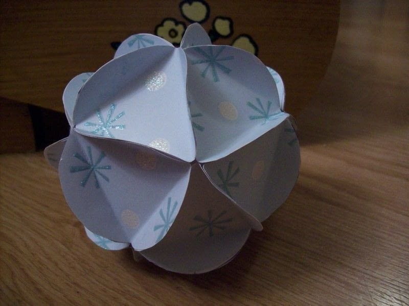 Paper Globe · An Origami Shape · Paper Folding on Cut Out + Keep