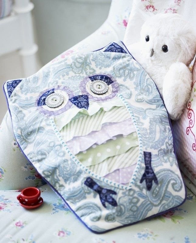 Owl Pajama Case · Extract from And Sew to Bed by Caro London · How To
