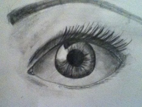 how to draw a semi realistic eye how to draw an eye drawing art