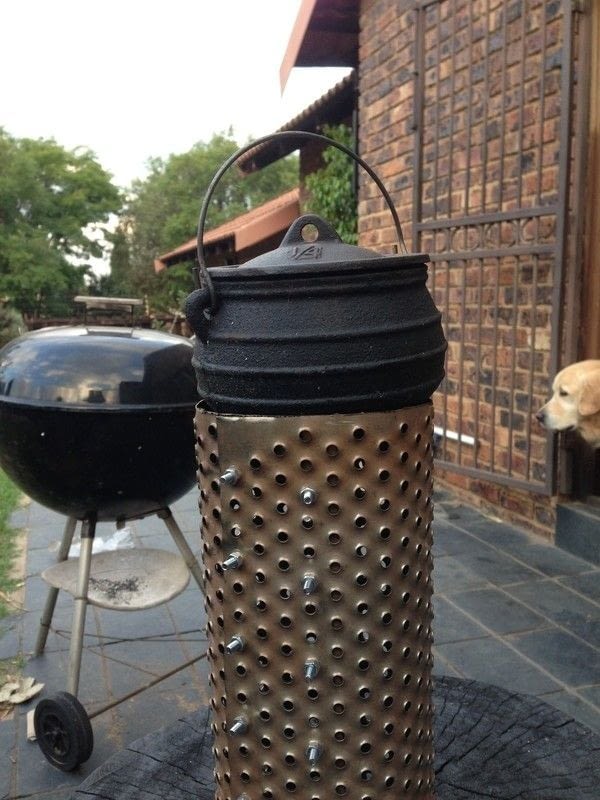 Brazier For 1/4 Size Cast Iron Pot · How To Make A Garden Project