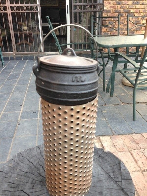 Brazier For 1/4 Size Cast Iron Pot · How To Make A Garden Project