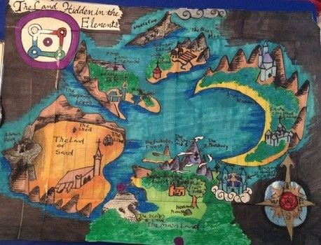 The whole Land Hidden in the Elements on paper finally .  Make a drawing in under 170 minutes by creating, drawing, constructing, decorating, papercrafting, and quilling with paper, glue, and pencil. Creation posted by Kin Dragon.  in the Art section Difficulty: 3/5. Cost: No cost.