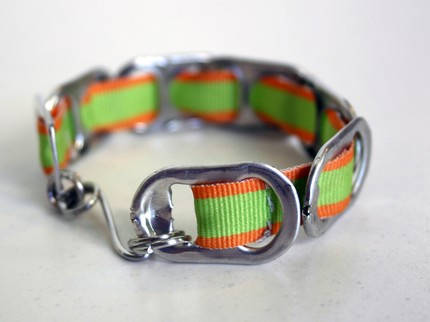 Bracelets From Soda Can Tabs · How To Make A Pop Tab Bracelet · Jewelry ...