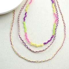 Stunning Homemade Jewelry Diy Colorful Multiple Strand Friendship Necklaces
