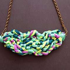 Diy Fabric Necklace