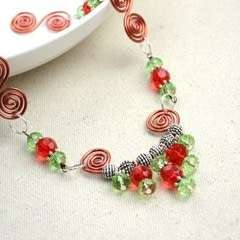 Handcrafted Wire Jewelry With Unique Necklace Pendants