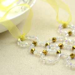 Simple Jewelry Making Beading Bib Necklace Designs For Women