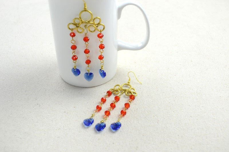 Diy Chandelier Earrings Inspired By Stunning Wire Wrap Arts How To Diy Chandelier Earrings Inspired By Stunning Wire Wrap Arts