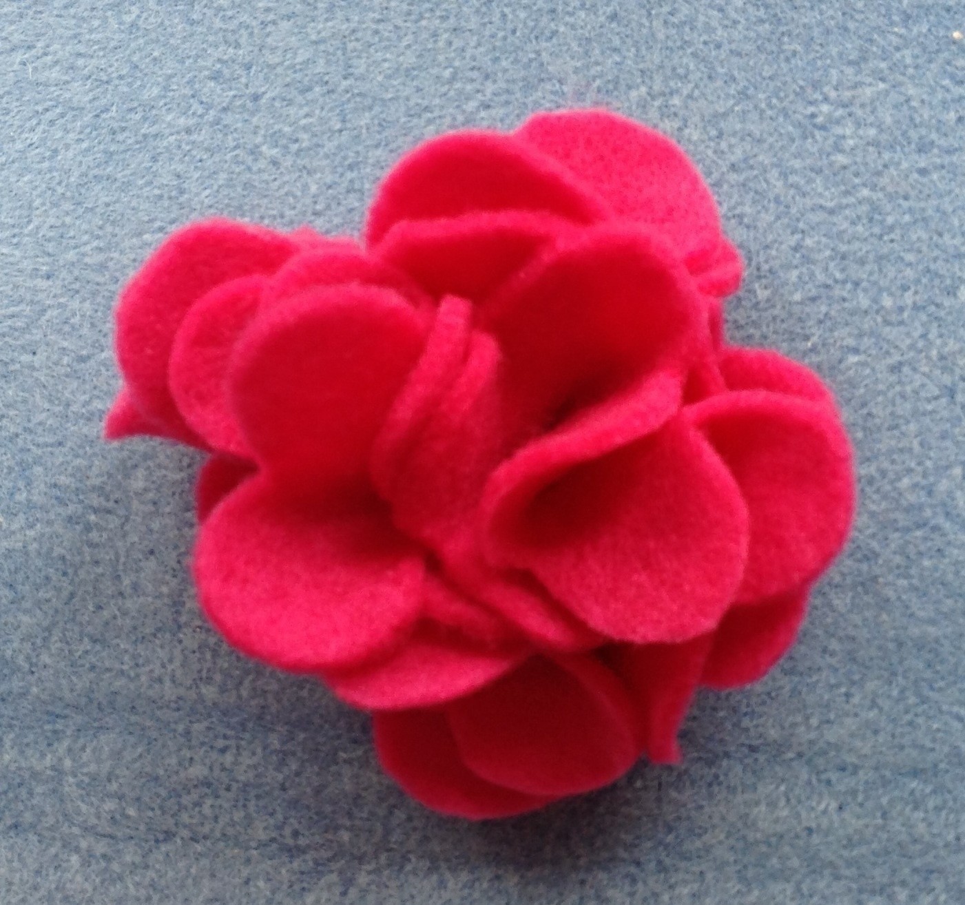 Felt Flower Brooch · A Fabric Flower Brooches · NoSew on Cut Out + Keep