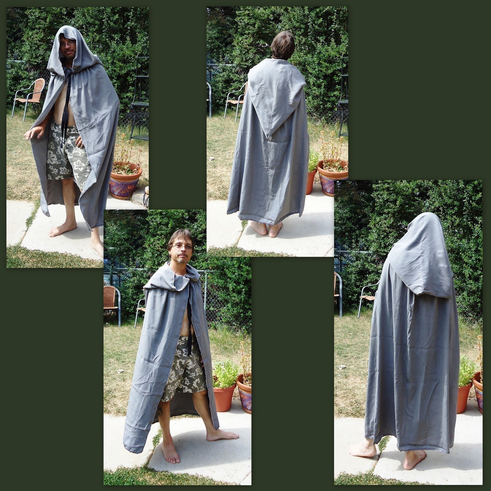 Easy Custom Hooded Cloak · How To Make A Cape / Cloak