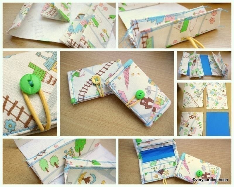 Mini Wallet · How To Make A Paper Wallet · Sewing on Cut Out + Keep
