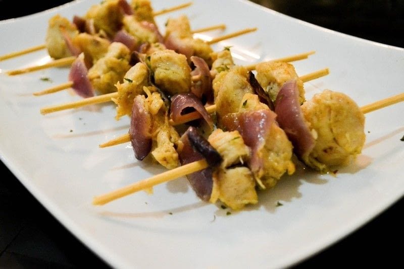 Cheesy Cream Chicken Kebabs · How To Cook A Kebab · Recipes on Cut Out