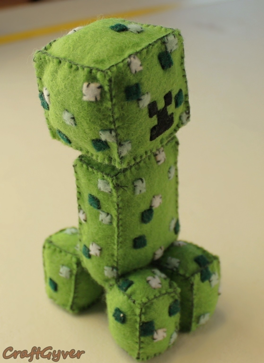 Diy Creeper Plush · How To Sew A Computer Game Plushie · Needlework on Cut Out + Keep
