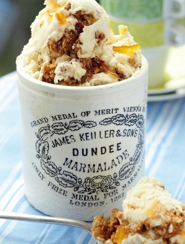 Marmalade On Toast Ice Cream · Extract from Melt by Claire Kelsey · How