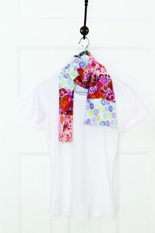 Patchwork Scarf · Extract from Girl's guide to sewing by Cheryl Owen