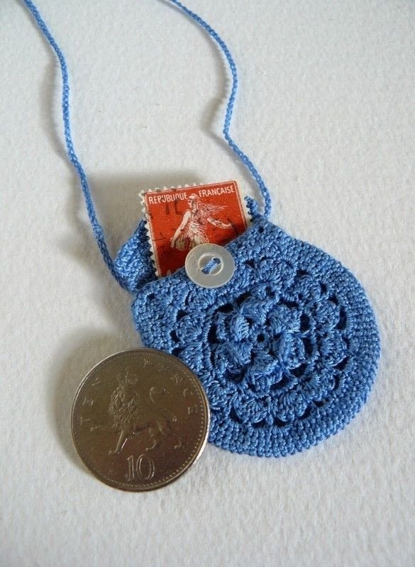 d crochet hook · Necklaces Crochet A Tiny Knit Crochet Or Keepsake