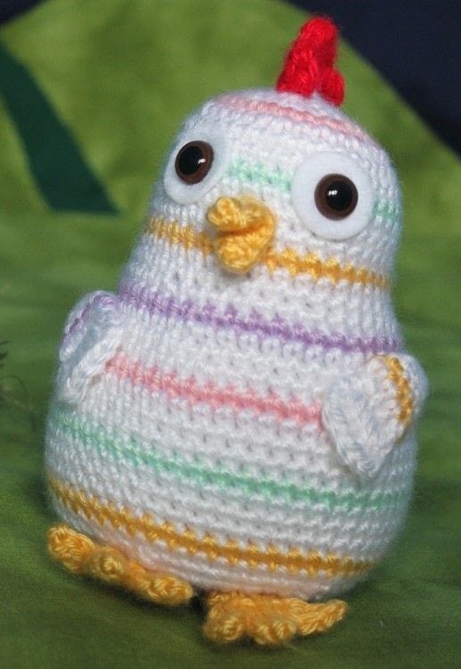 Rainbow Chicken Amigurumi ? How To Make A Chicken Plushie ...