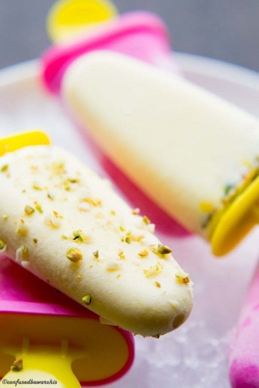 Almond Pistachio Kulfi · How To Make An Ice Lolly · Recipes on Cut Out + Keep