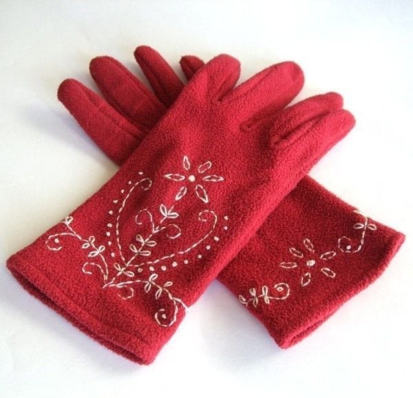 Embroidered Gloves · How To Make Gloves · Sewing on Cut Out + Keep